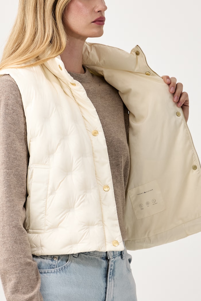 Tommy Hilfiger Páperová vesta dámska WW0WW49860