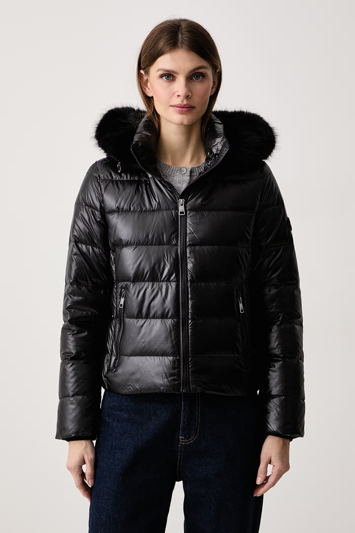 Tommy Hilfiger Kurtka puchowa damska czarny WW0WW51516
