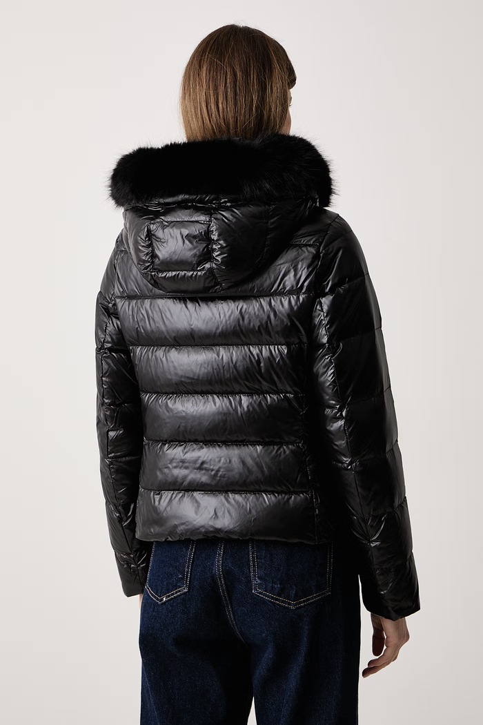 Odzież Tommy Hilfiger Kurtka puchowa damska WW0WW51516 czarny