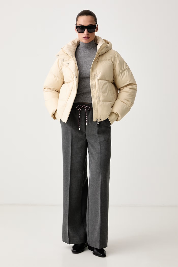Tommy Hilfiger Puhovka ženska WW0WW51515 bež AW26