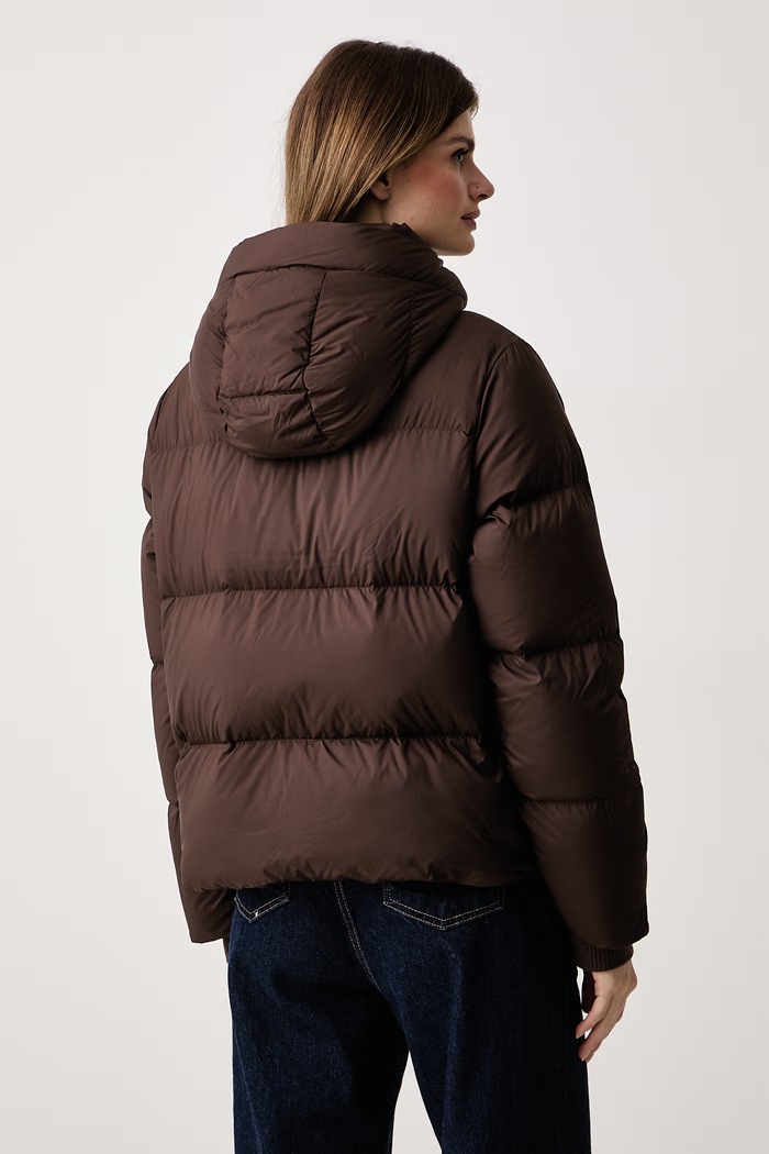 Odzież Tommy Hilfiger Kurtka puchowa damska WW0WW51515 brązowy