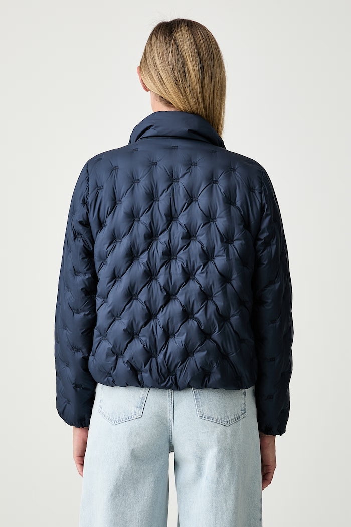 Ruházat Tommy Hilfiger pehelydzseki női WW0WW49855 sötétkék