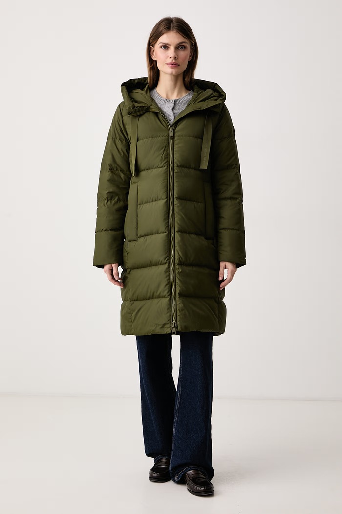 Tommy Hilfiger Puhovka ženska zelena WW0WW53611