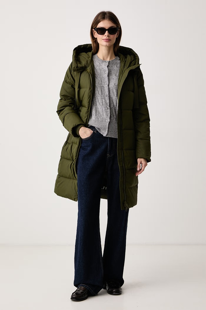 Tommy Hilfiger Puhovka ženska WW0WW53611 zelena AW26