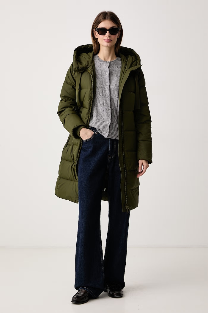 Tommy Hilfiger Puhovka ženska WW0WW53611 zelena AW26