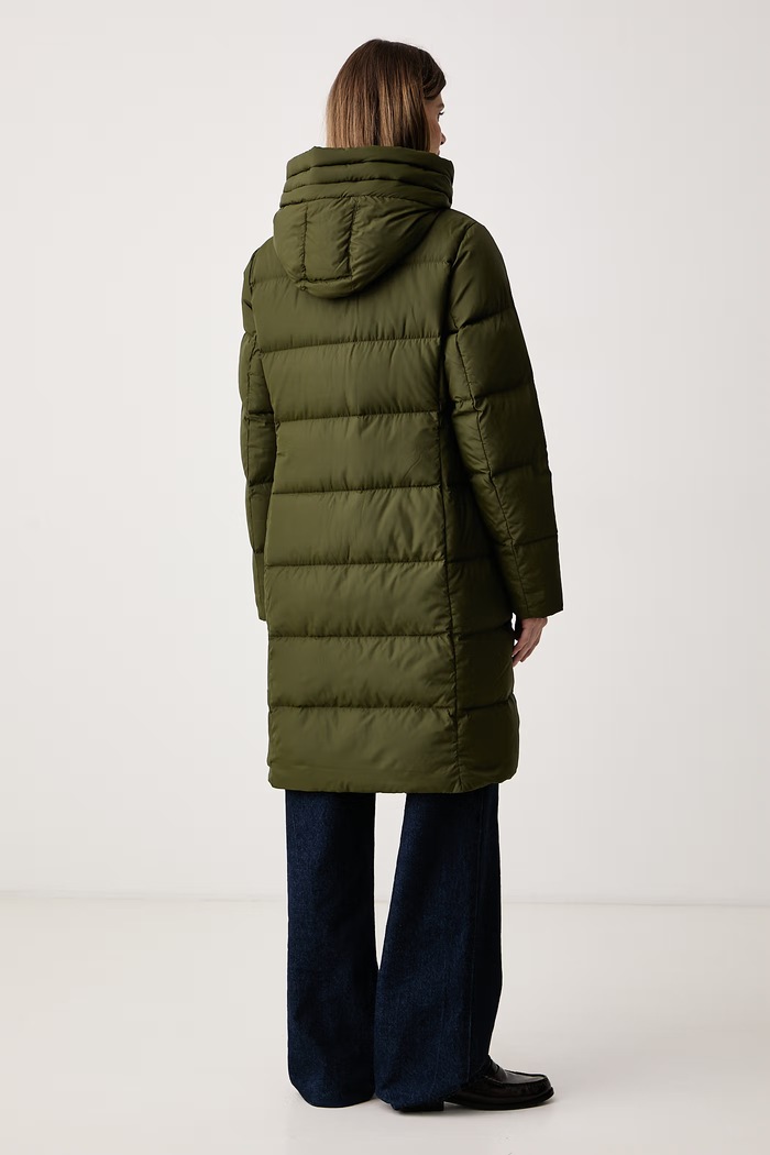 Oblačila Tommy Hilfiger Puhovka ženska WW0WW53611 zelena