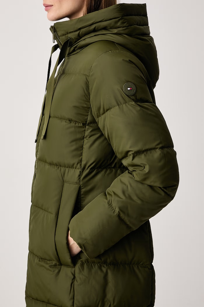 Puhovka ženska Tommy Hilfiger WW0WW53611 zelena