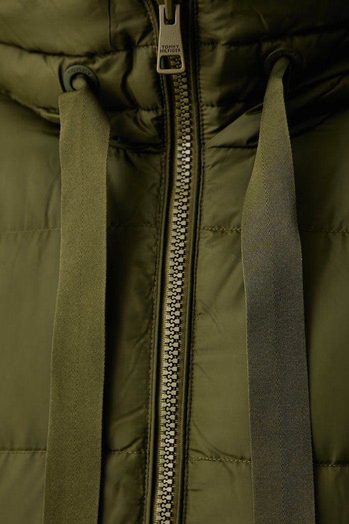 Puhovka ženska Tommy Hilfiger zelena WW0WW53611