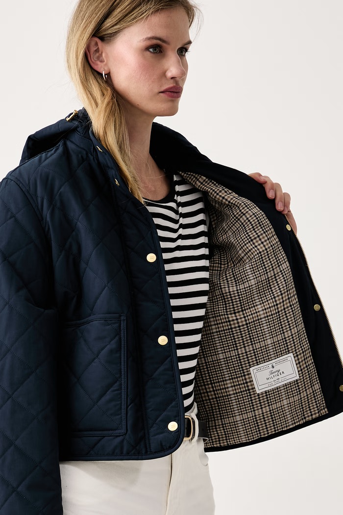 Tommy Hilfiger Krátka bunda dámska WW0WW51512