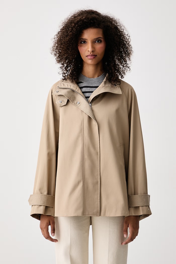 Tommy Hilfiger Μπουφάν γυναικείο μπεζ WW0WW51549