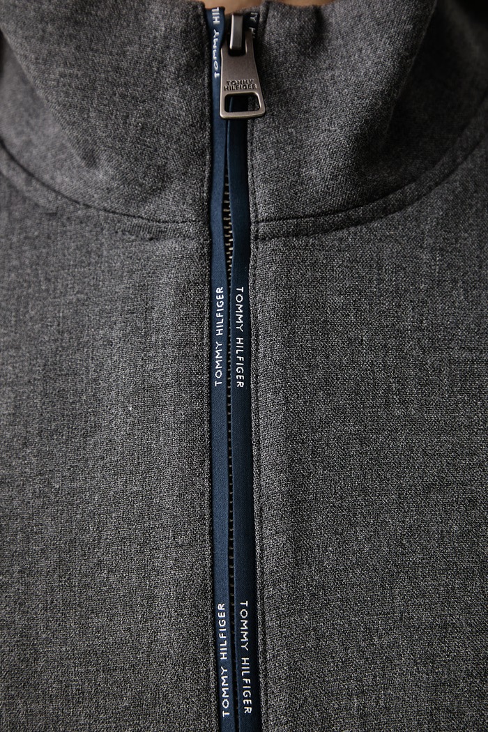 Prijelazna jakna za žene Tommy Hilfiger siva WW0WW52315