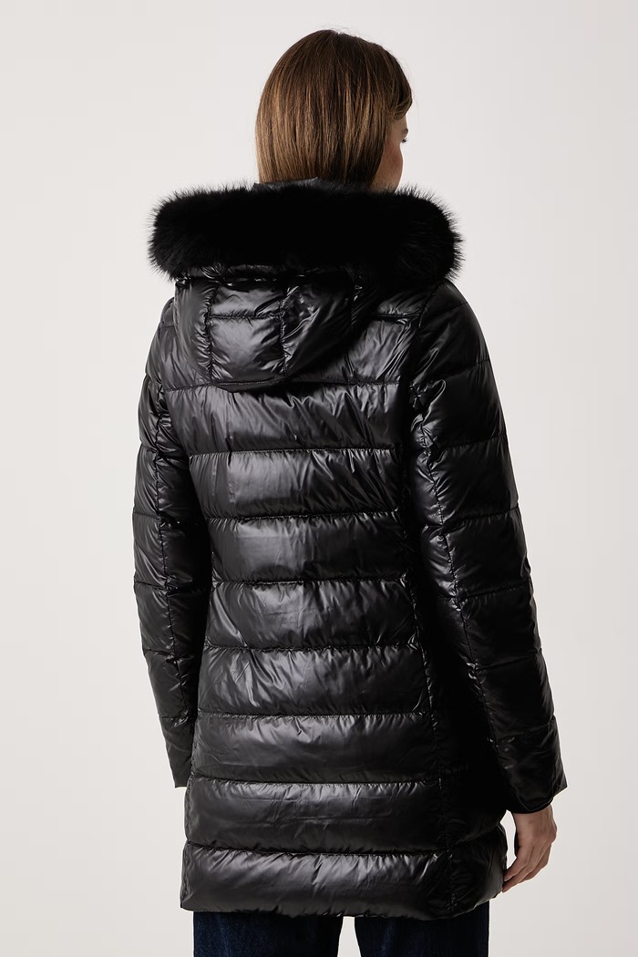 Oblačila Tommy Hilfiger Prešita jakna ženska WW0WW52913 črna