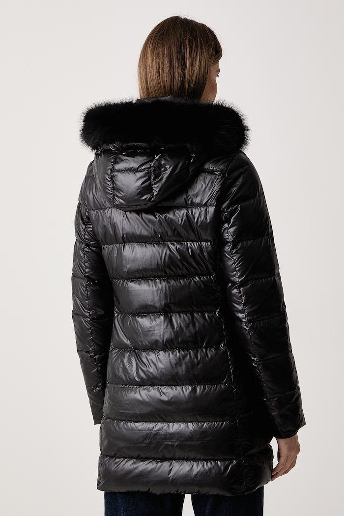 Oblačila Tommy Hilfiger Prešita jakna ženska WW0WW52913 črna