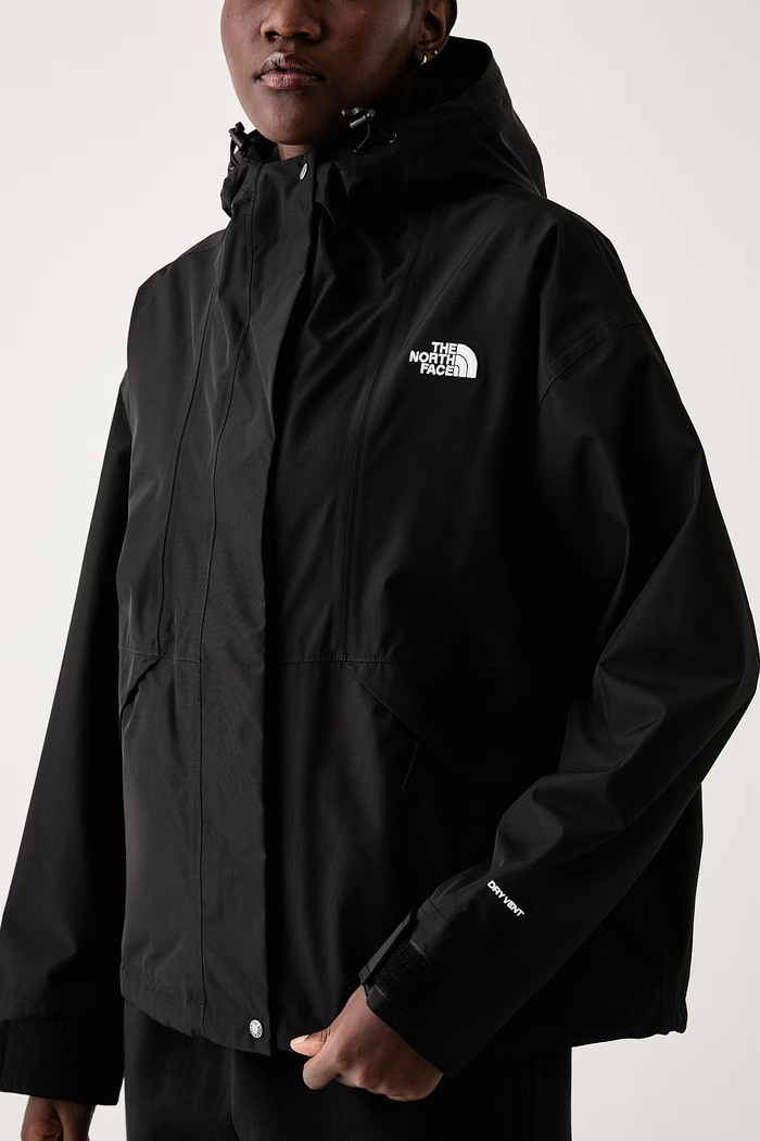 Αδιάβροχο μπουφάν γυναικείο Reign The North Face NF0A8JR1KX71 μαύρο