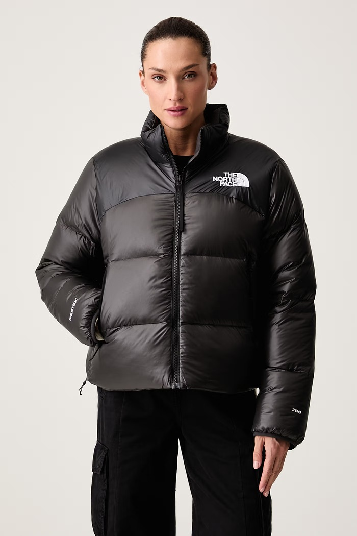 The North Face Kurtka puchowa dwustronna damska Nuptse zielony NF0A8JMCT6Z1