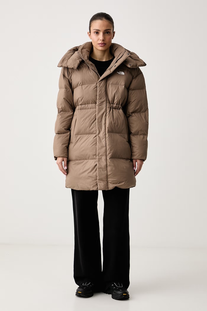 The North Face Καπιτονέ μπουφάν γυναικείο Puffer καφέ NF0A8J6J2H91