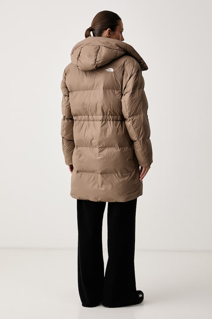 Ρούχα The North Face Καπιτονέ μπουφάν γυναικείο Puffer NF0A8J6J2H91 καφέ