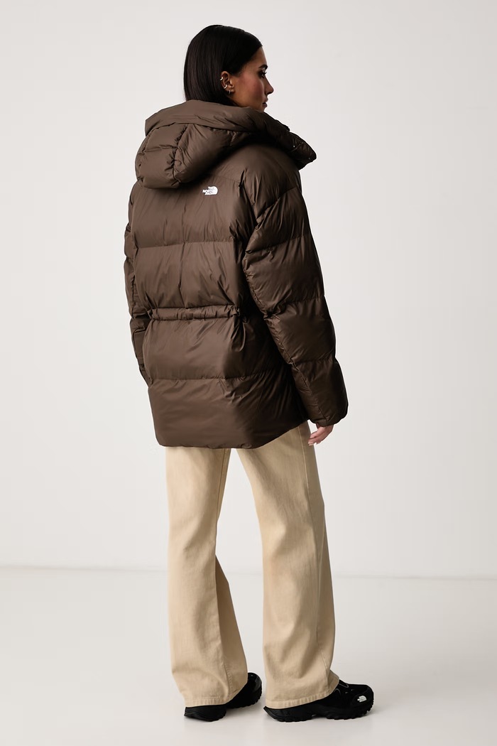 Odjeća The North Face Prošivena jakna za žene Puffer NF0A8J6HNMF1 smeđa