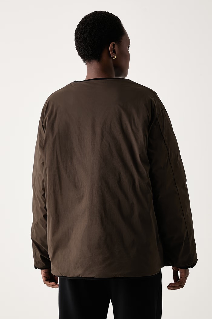 Διπλής όψης μπουφάν γυναικείο Redbox The North Face καφέ NF0A8HDHU1A1
