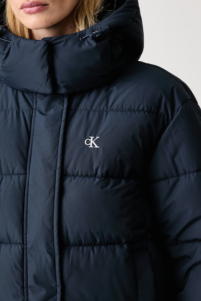 Kurtka pikowana damska Calvin Klein Jeans LV047H504G granatowy