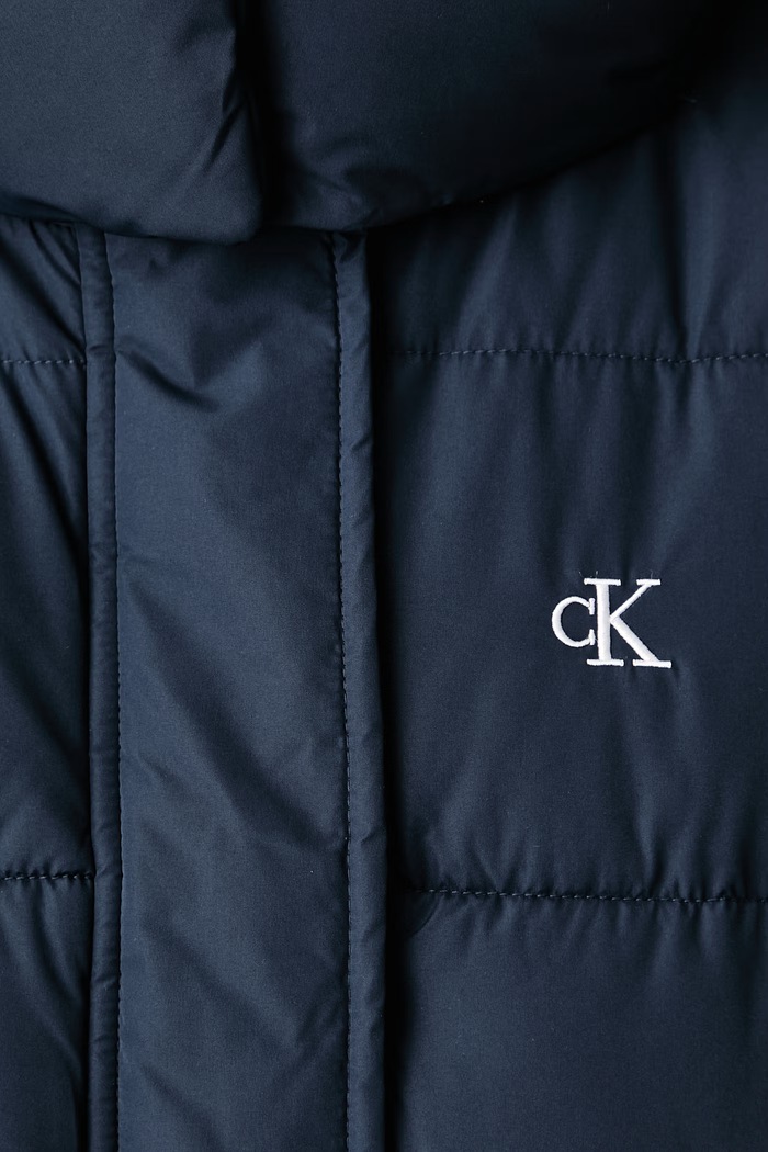 Kurtka pikowana damska Calvin Klein Jeans granatowy LV047H504G
