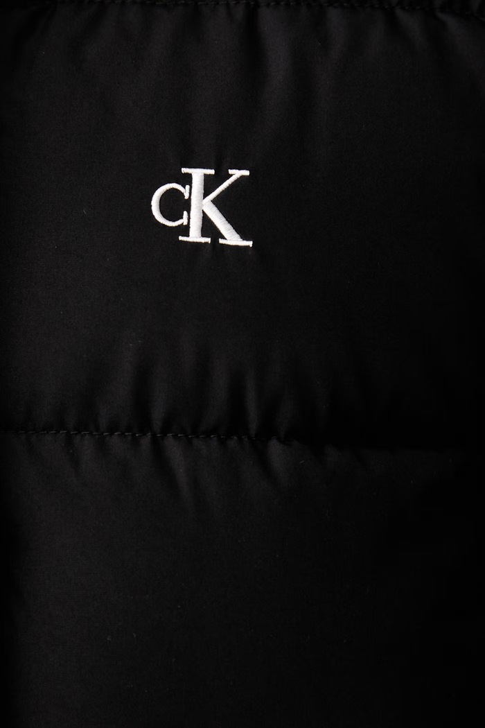 Calvin Klein Jeans kurtka pikowana damska LV047H504G czarny