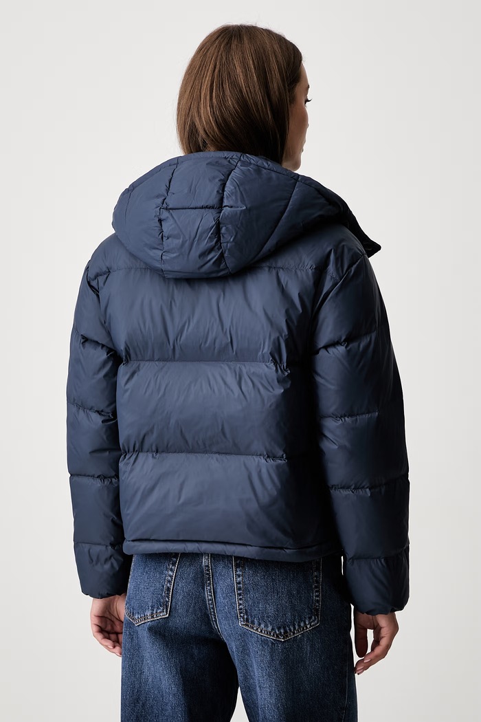 Îmbrăcăminte Calvin Klein Jeans geacă cu puf pentru femei LV047H500G bleumarin