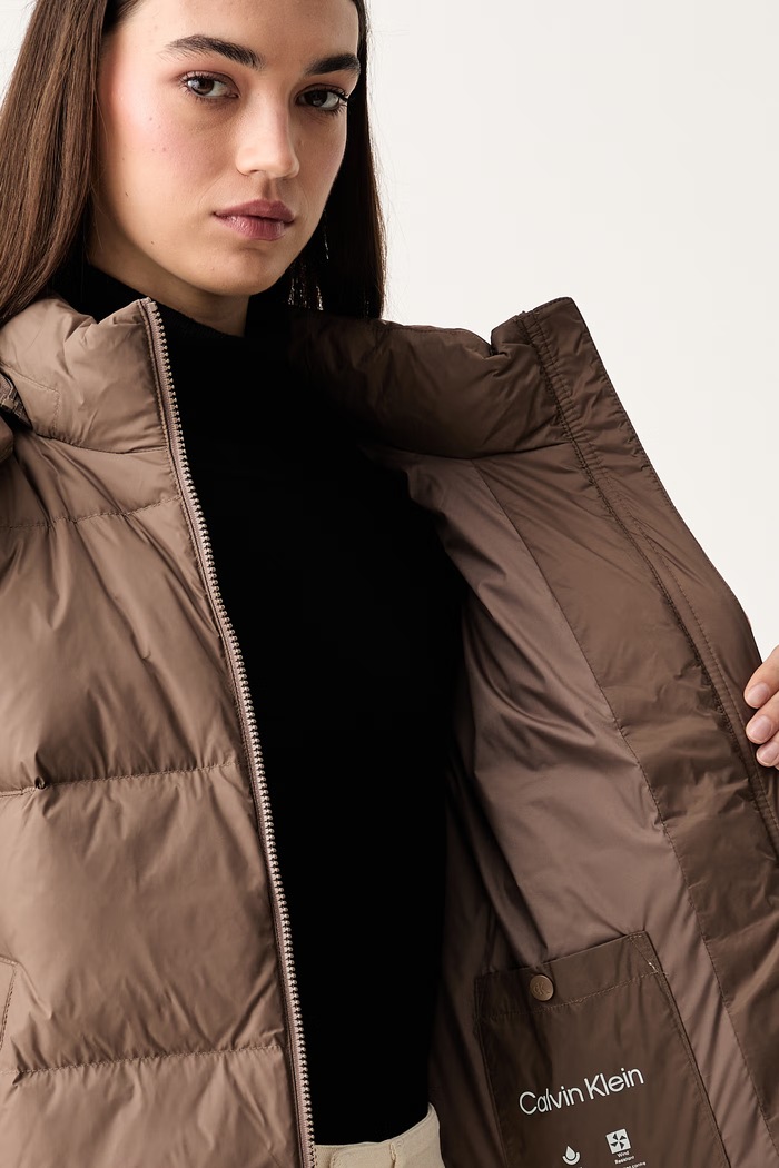 Calvin Klein Jeans péřová bunda dámská LV047H500G