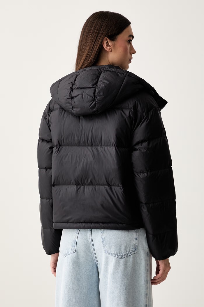 Odzież Calvin Klein Jeans kurtka puchowa damska LV047H500G czarny