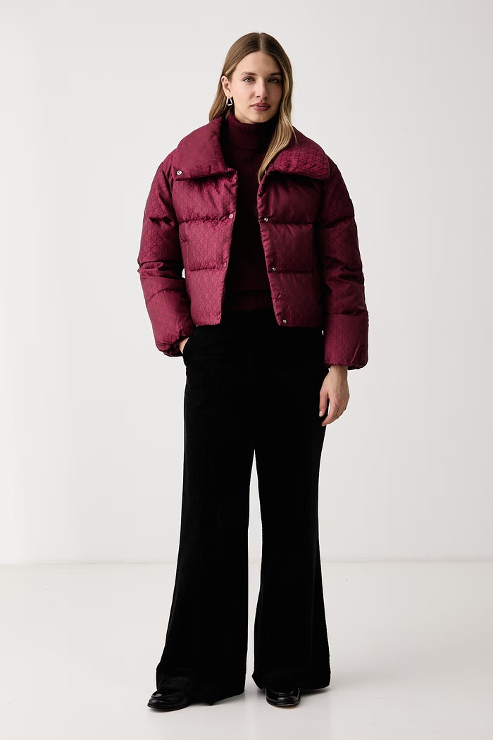 Calvin Klein Jeans Pernata jakna za žene LV047H521G bordo AW26