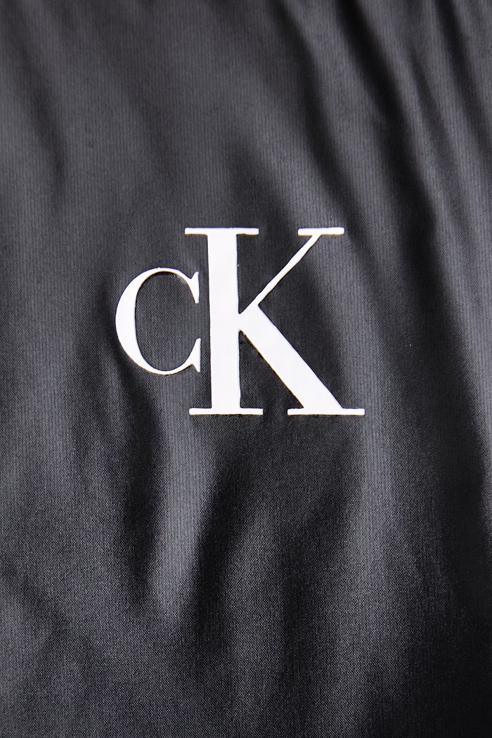 Péřová bunda dámská Calvin Klein Jeans černá LV047H514G