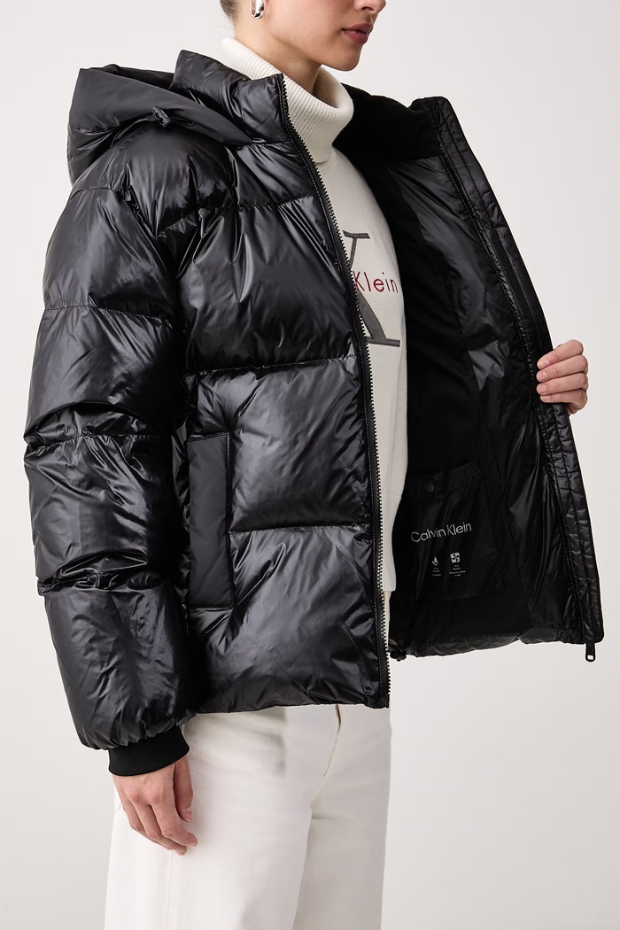 Calvin Klein Jeans Péřová bunda dámská LV047H514G