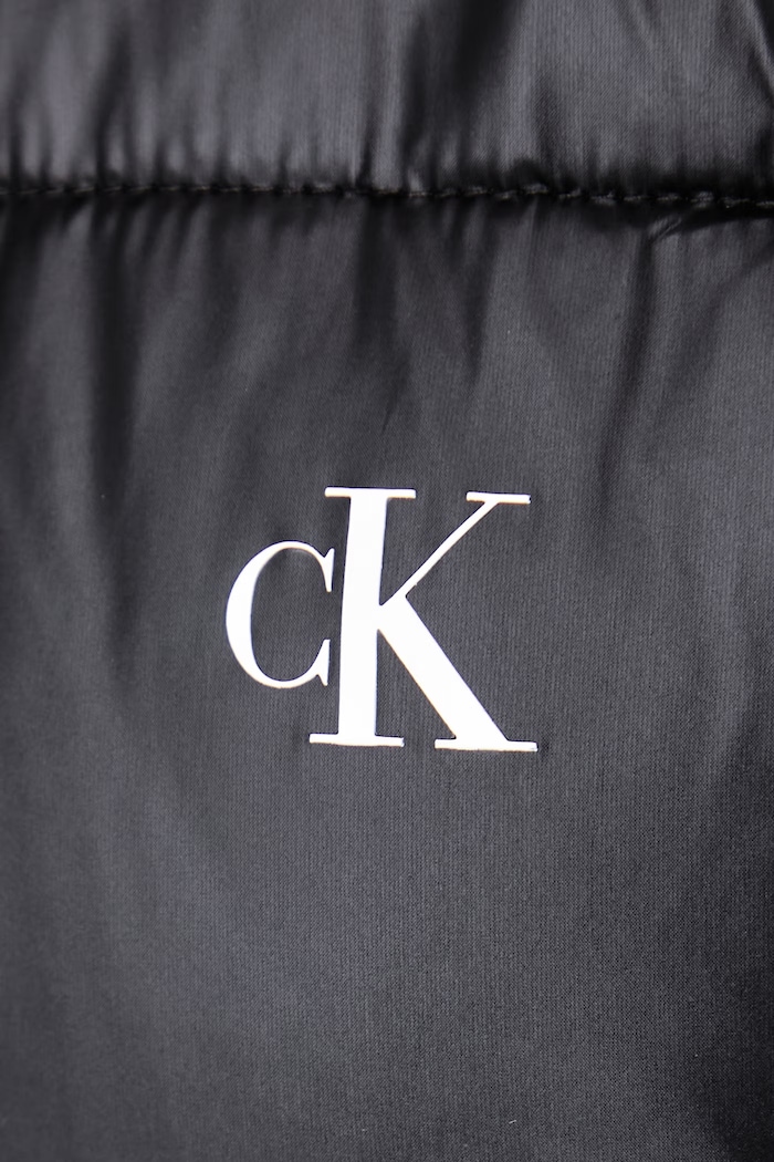 Prešívaná bunda dámska Calvin Klein Jeans čierna LV047H513G