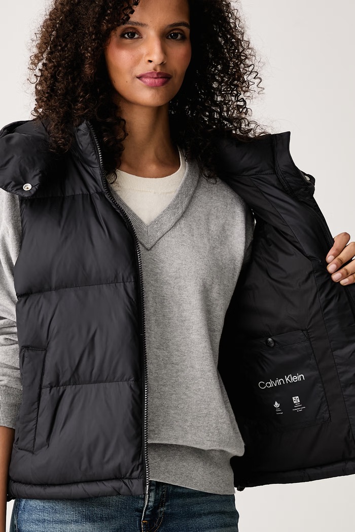 Calvin Klein Jeans Páperová vesta dámska LV047H501G