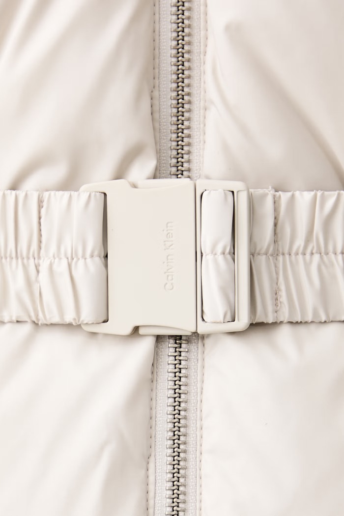 Kratka jakna za žene Calvin Klein bež LV044H508G