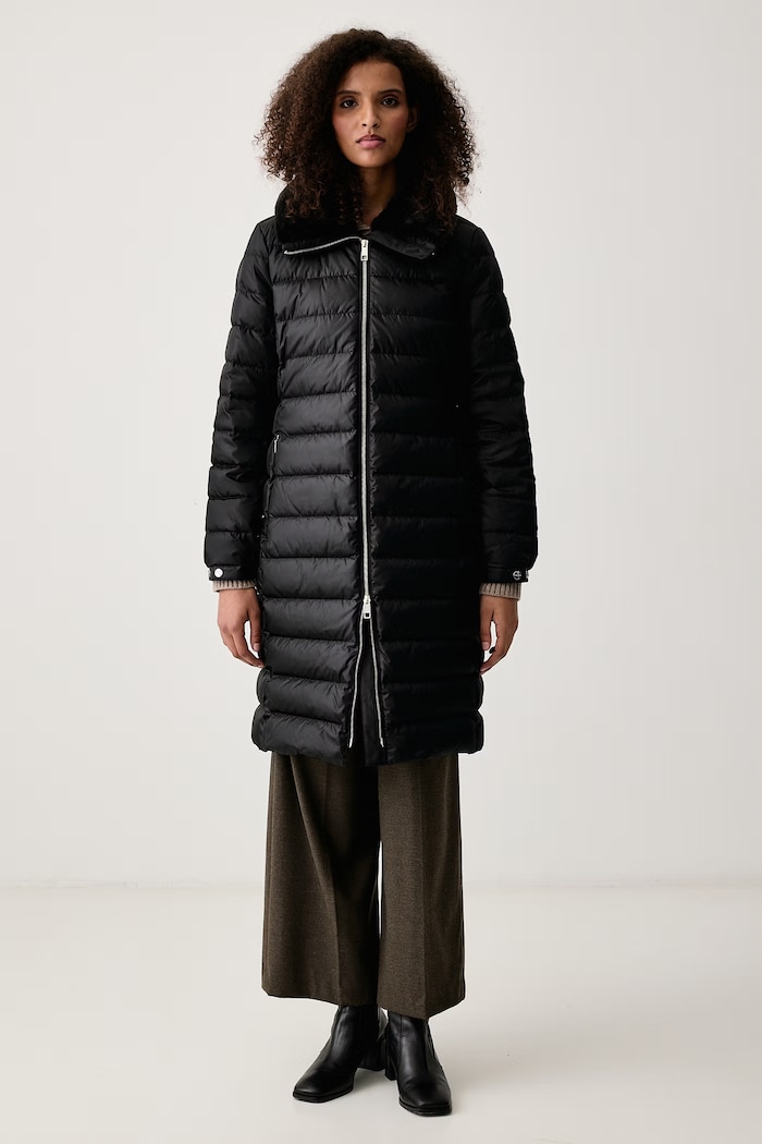 Calvin Klein Páperová bunda dámska čierna LV044H507G