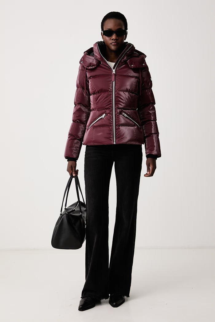 Mackage Kurtka puchowa damska MADALYN.GLO czerwony AW26