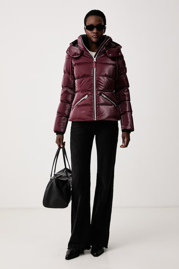 Mackage Kurtka puchowa damska MADALYN.GLO czerwony AW26