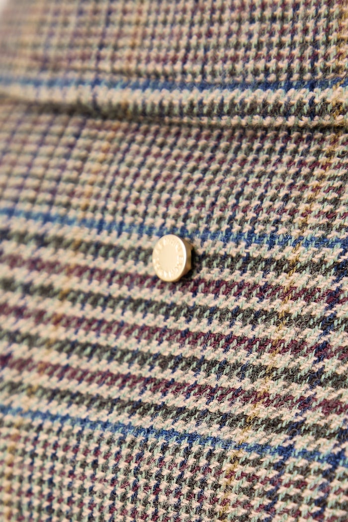 Oversize jakna za žene s vunom Armani Exchange smeđa XW002922.AF26084