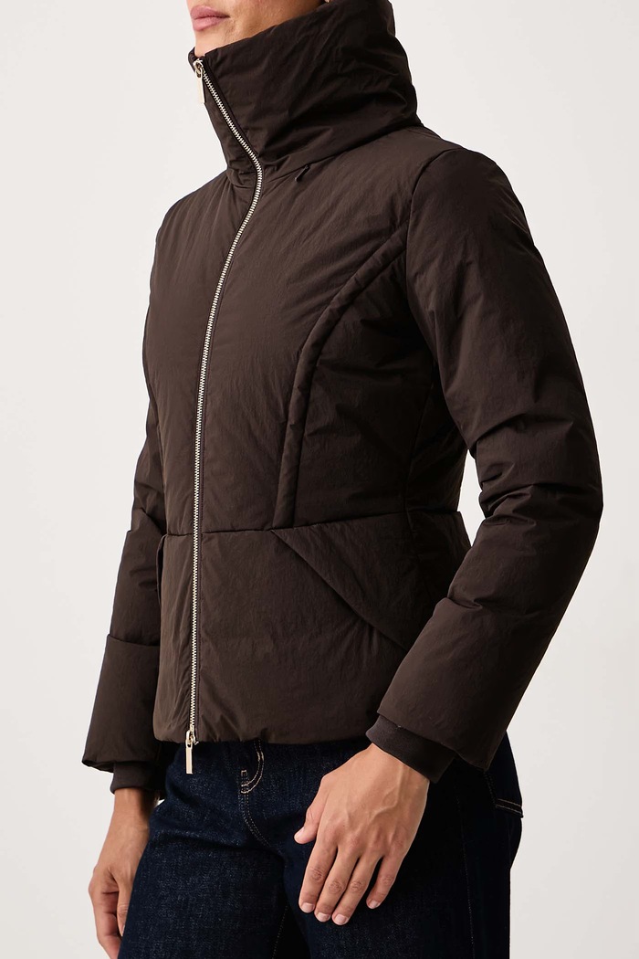 Kratka jakna ženska Armani Exchange XW002443.AF26073 rjava