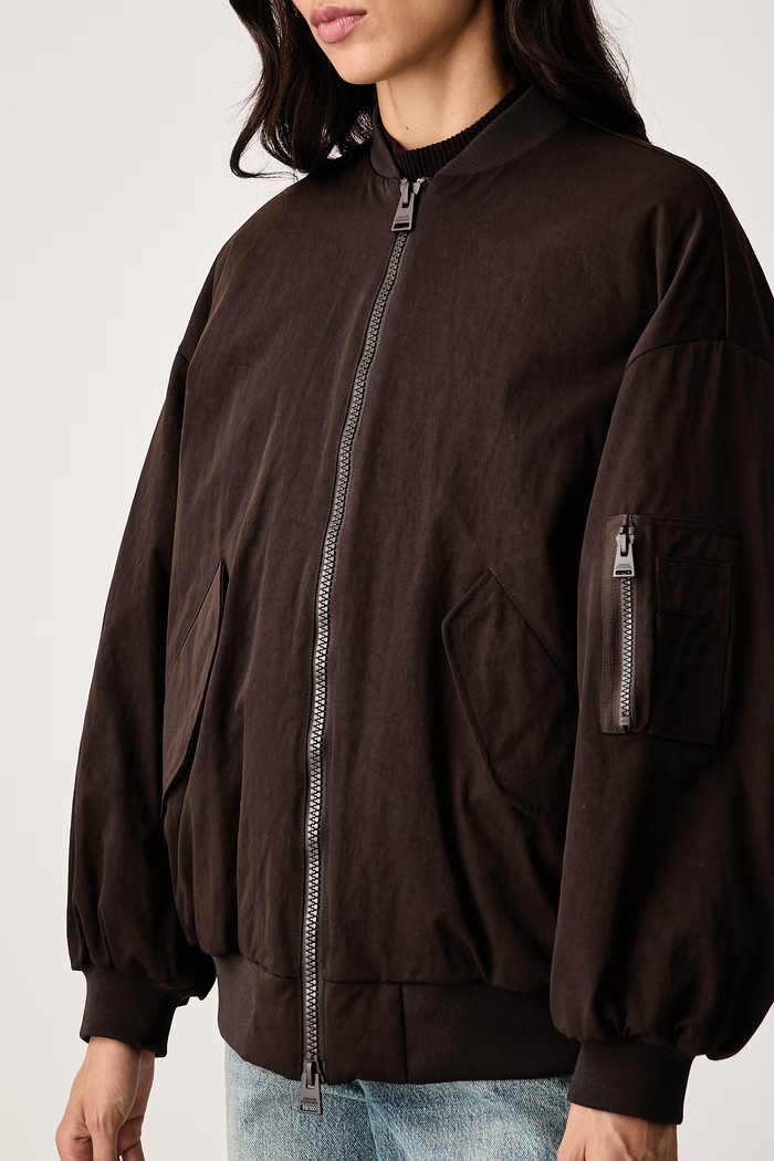 Яке бомбър дамско Armani Exchange XW002435.AF26079 кафяв