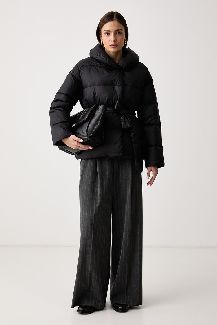 United Colors of Benetton Puhovka ženska 2NIWDN0AP črna AW26