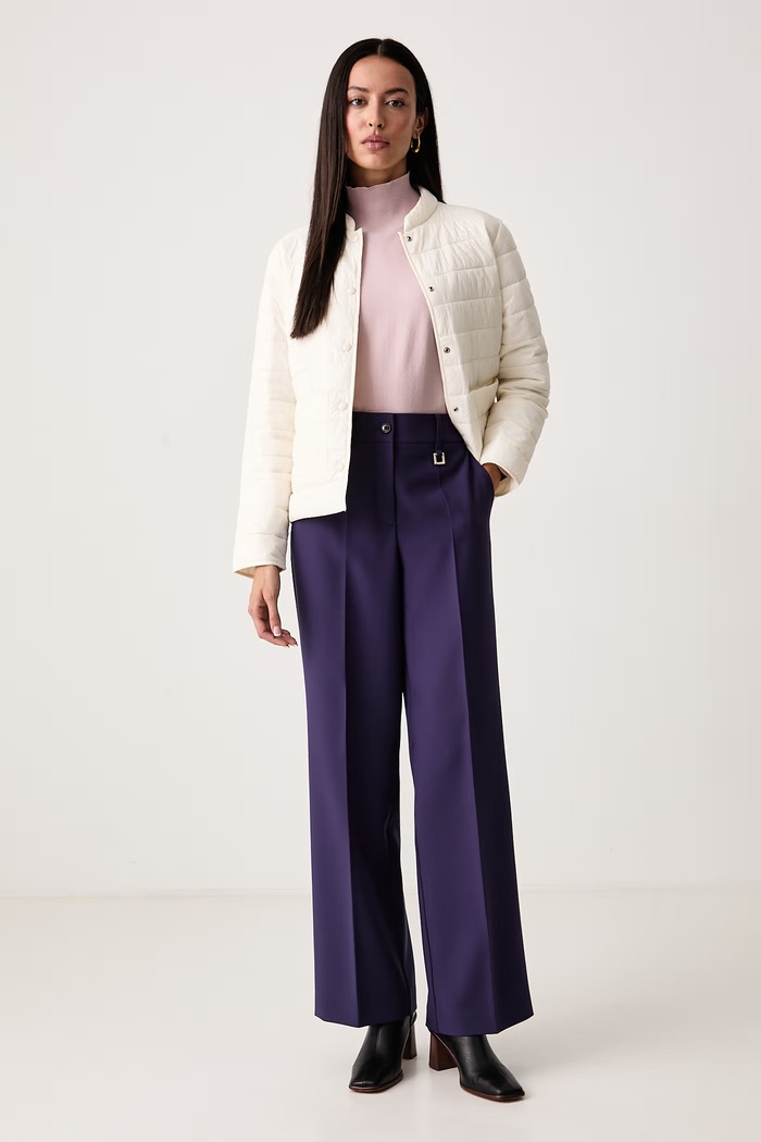 United Colors of Benetton Prechodná bunda dámska 2TWDDN0AG béžová AW26