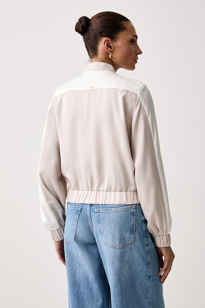 Odzież Liu Jo Bluza rozpinana damska TF6039.TS204 beżowy