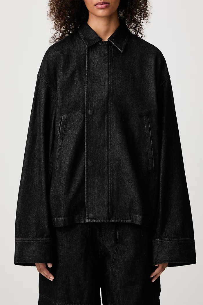 W DNM JACKET krótka kurtka damska jeansowa Y-3 czarny KS1442