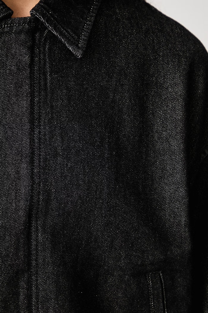 Y-3 W DNM JACKET krótka kurtka damska jeansowa KS1442