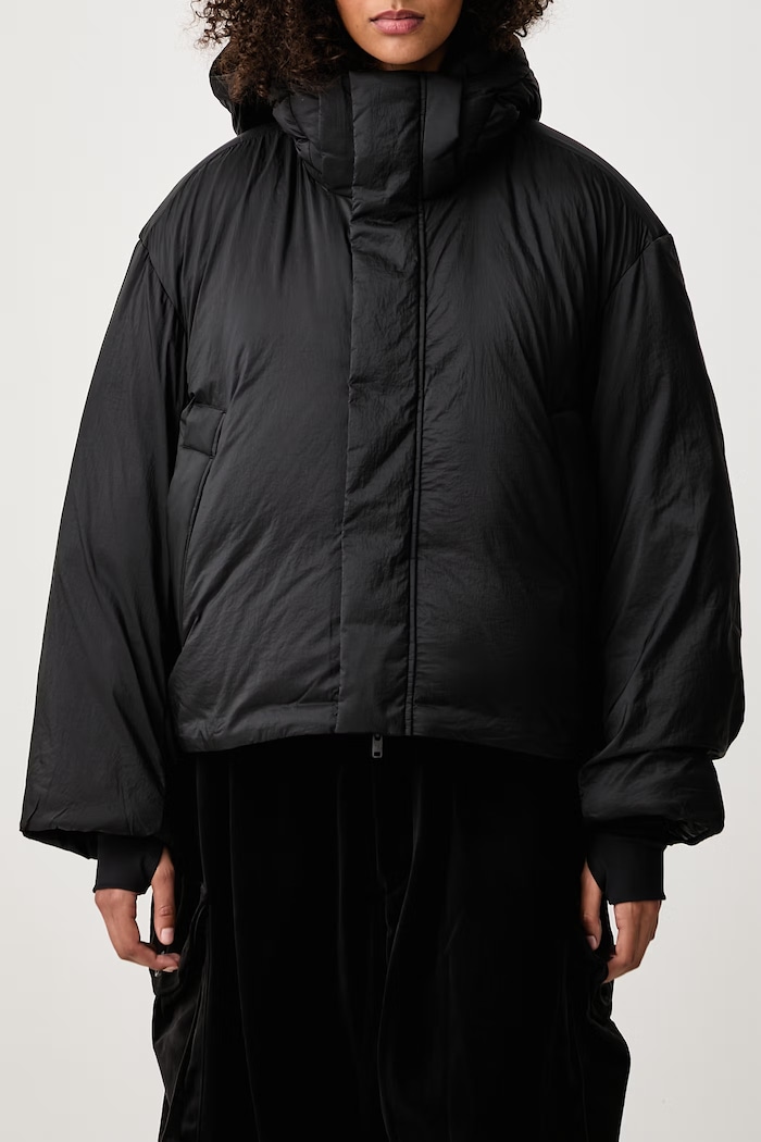 W HD PUFF JKT kurtka damska Y-3 czarny KS1433