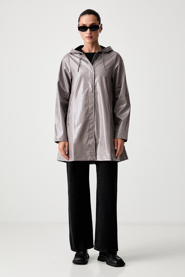 Rains damskie A-Line W Jacket W3 18050.194 fioletowy AW26