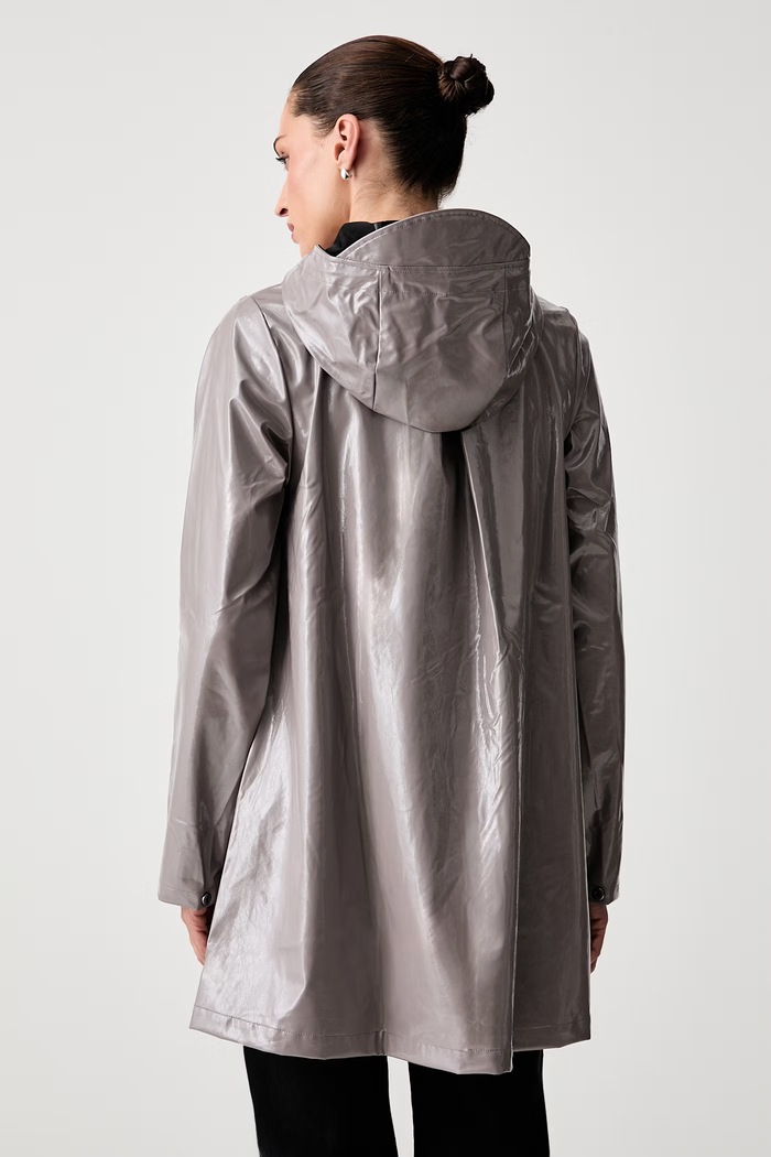 Odzież Rains damskie A-Line W Jacket W3 18050.194 fioletowy