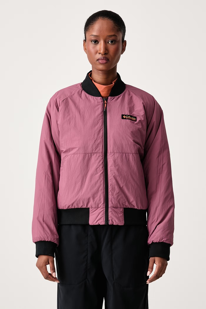 Columbia Kurtka dwustronna damska Sauvie Sky 2174621 czarny AW26